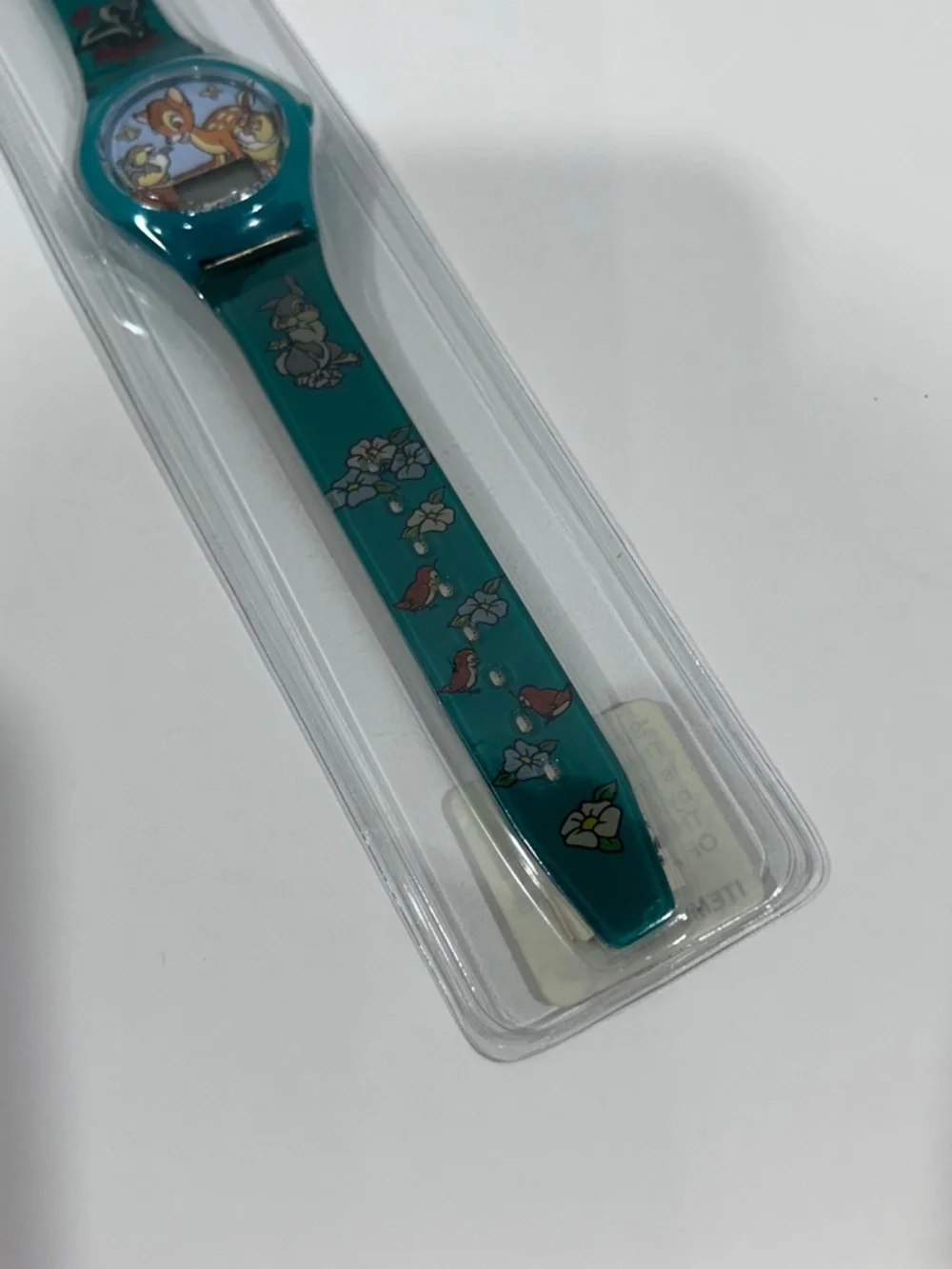 BAMBI Deer DIGITAL WATCH Disney (Fantasma 1990's)Toy Collectible/Vintage-Digital